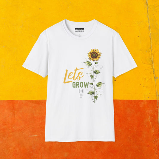 Lets GROW T-shirt | Classic Unisex Soft-style T-Shirt | NATHAN MORRIS Brand | Spring/Summer 24