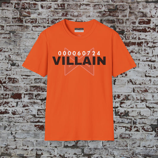 VILLAIN Graphic Print Summer Tee | Beautiful design, feel good T-Shirt | Nathan Morris Brand | Summer 2024