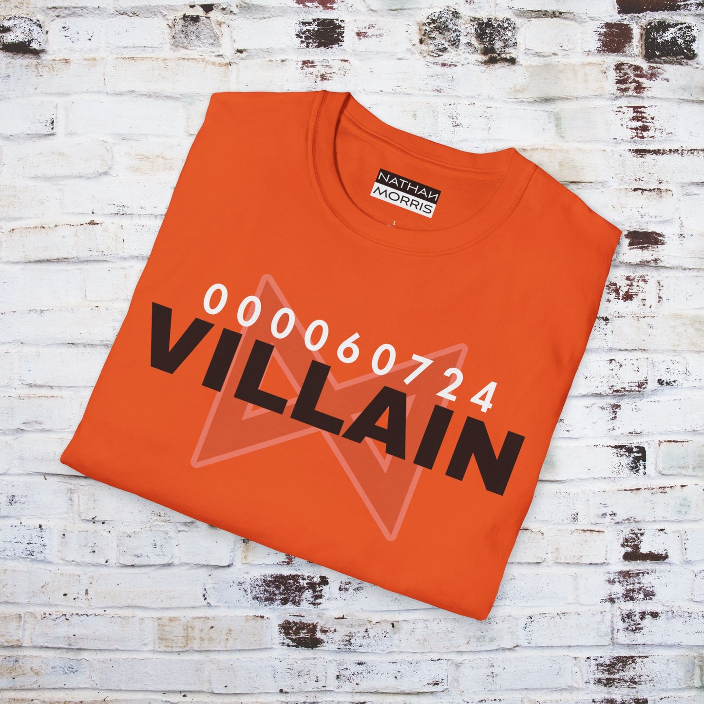 VILLAIN Graphic Print Summer Tee | Beautiful design, feel good T-Shirt | Nathan Morris Brand | Summer 2024